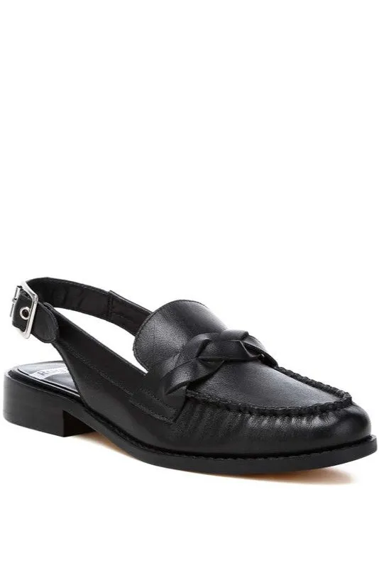 London Leather Loafers From Tallulah Lou