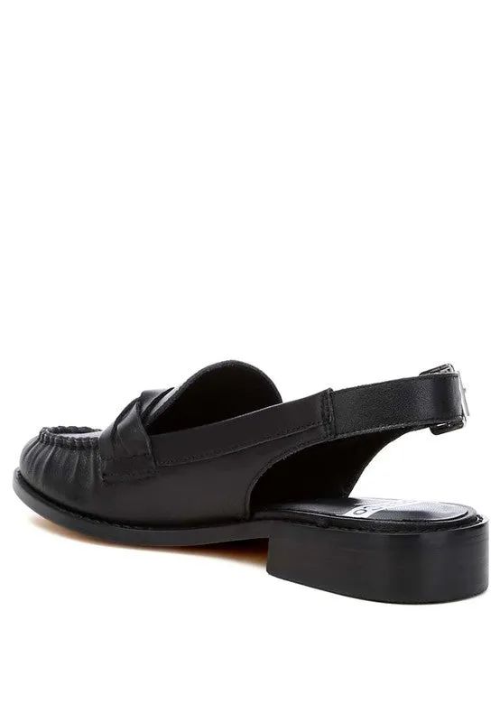 London Leather Loafers From Tallulah Lou