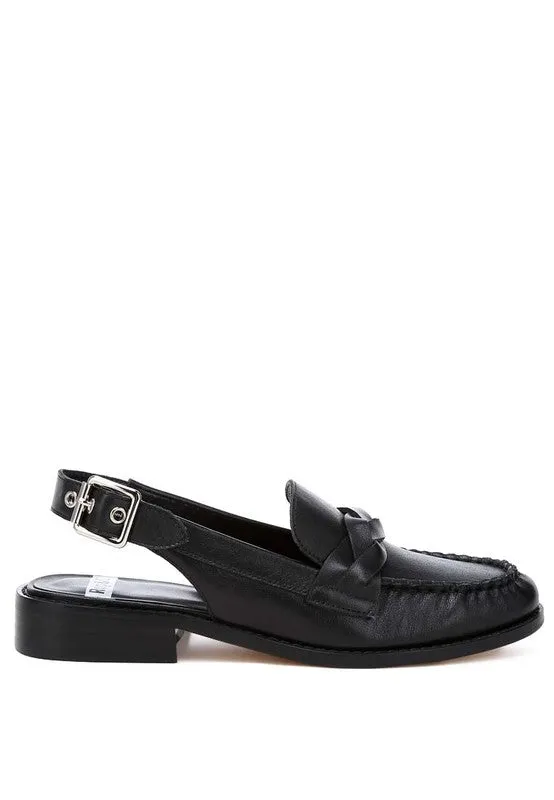 London Leather Loafers From Tallulah Lou