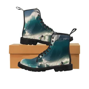 Men's Chasing Waves Canvas Boots