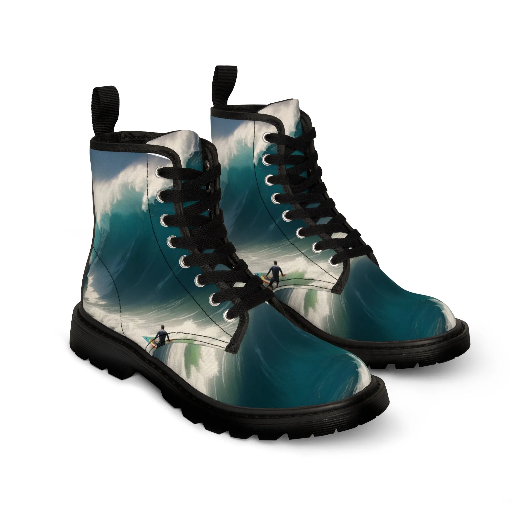 Men's Chasing Waves Canvas Boots
