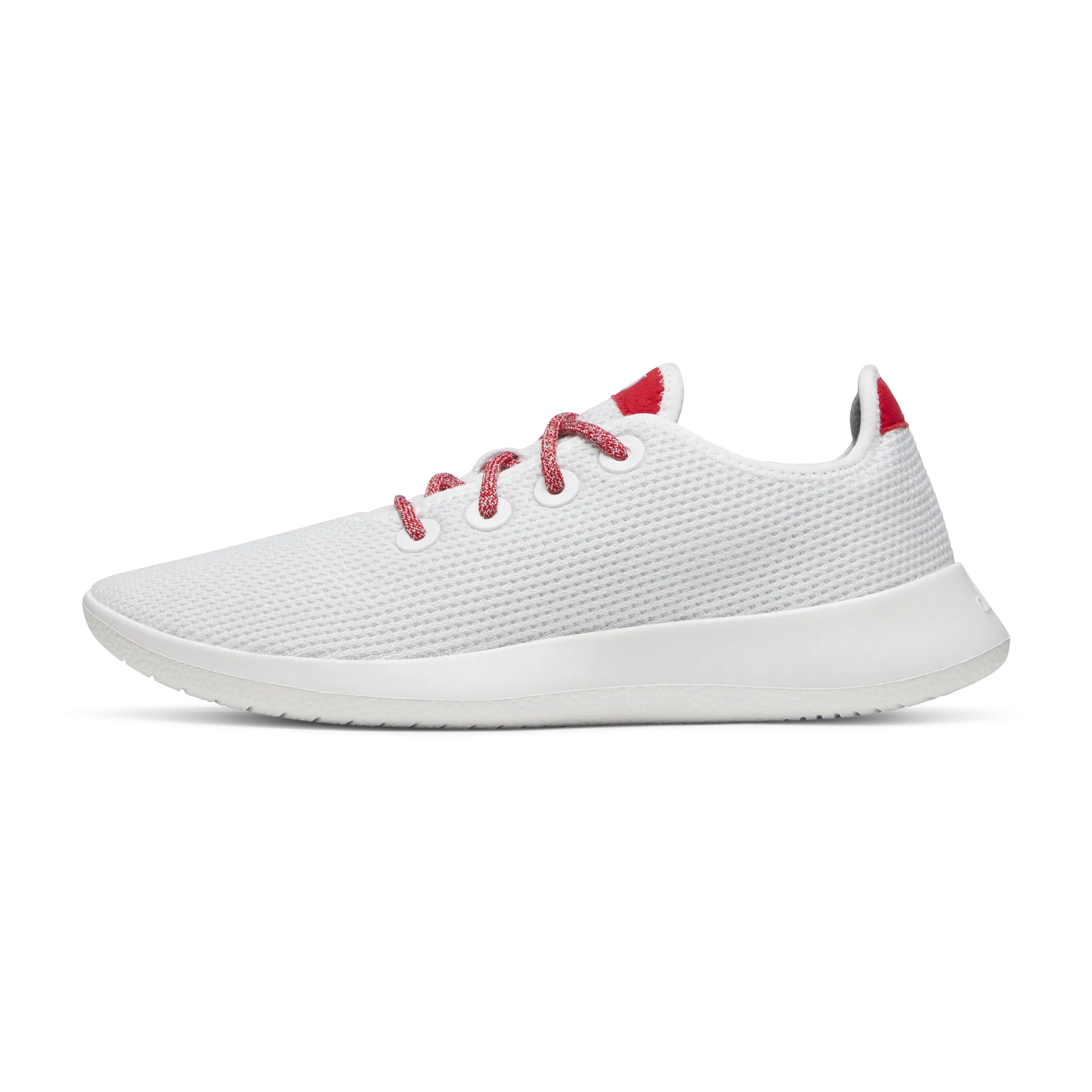 Men's Tree Runners - Blizzard/Bold Red (Blizzard Sole)