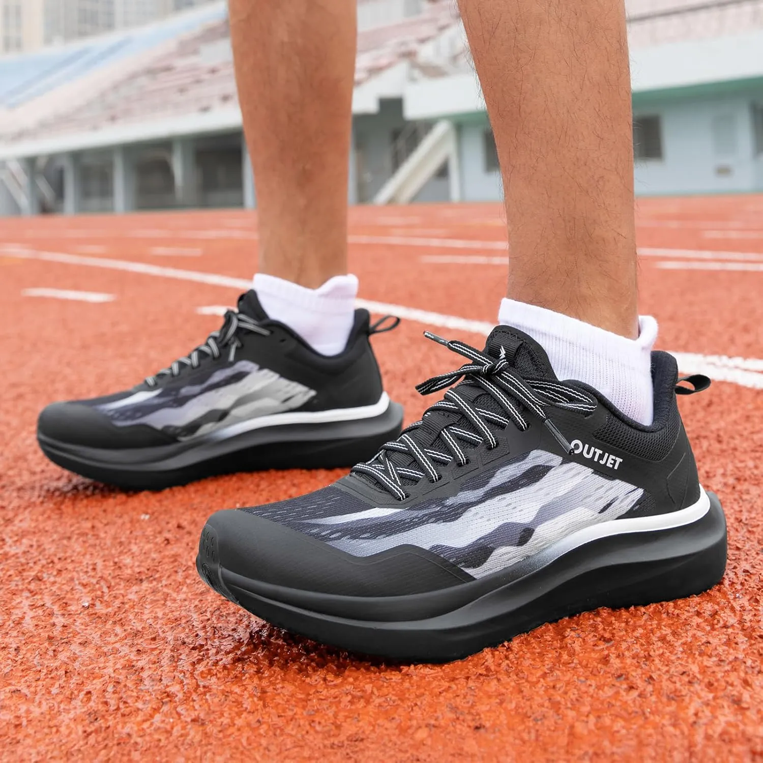 Men's Ultra-Lightweight Road Running Shoes  230g Speed Training Shoes for Jogging, Long-Distance Runs, Gym Workouts & Walking  Breathable Athletic Sneakers for Running