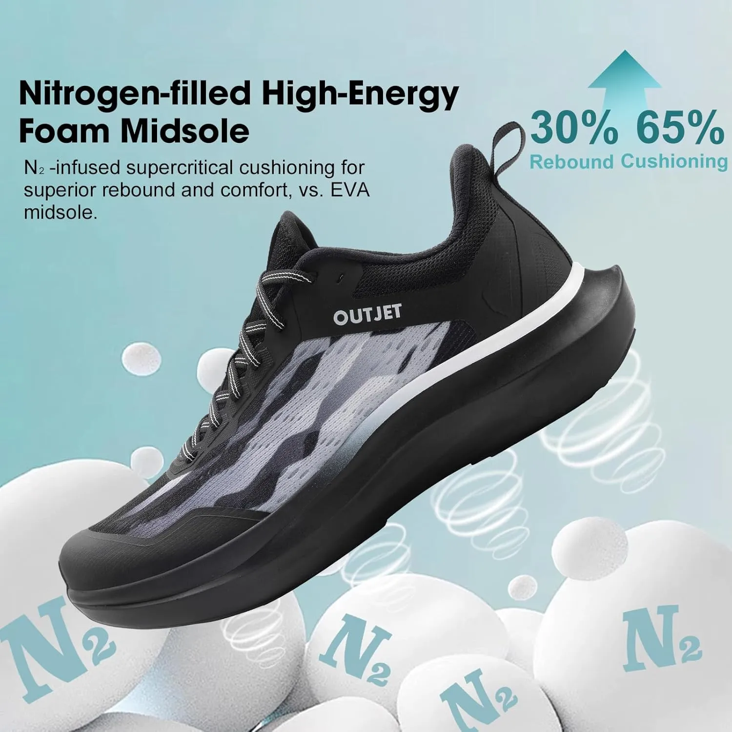 Men's Ultra-Lightweight Road Running Shoes  230g Speed Training Shoes for Jogging, Long-Distance Runs, Gym Workouts & Walking  Breathable Athletic Sneakers for Running
