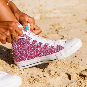 Needlework High Tops