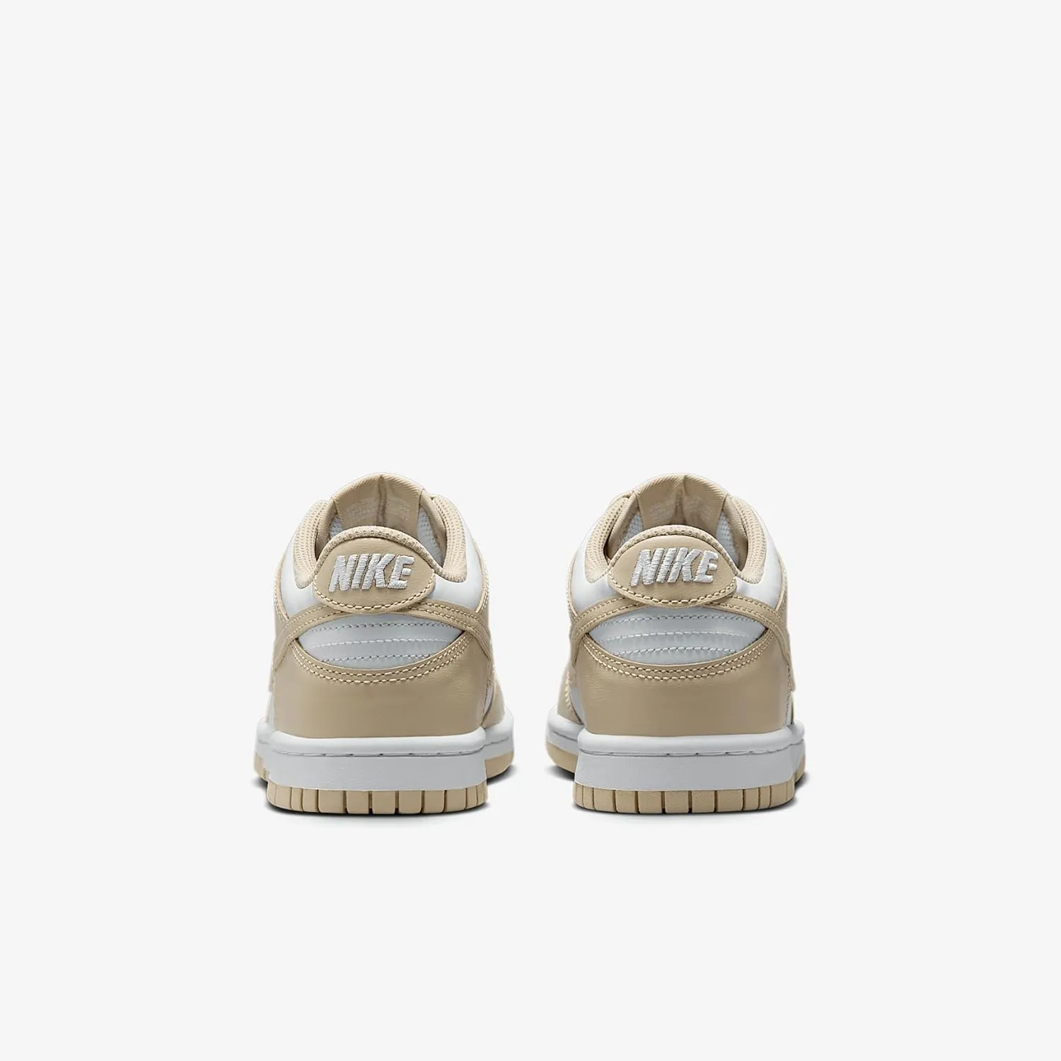 Nike Dunk Low Big Kids' Shoes (FB9109-200, Desert Khaki/Pure Platinum/Desert Khaki)