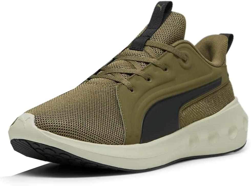Puma Mens Softride Carson Running Sneakers Shoes - Green