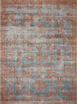 Sebastian Rug in Ocean & Spice