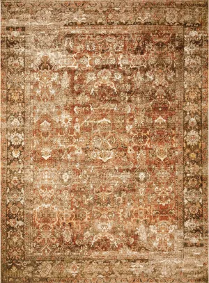 Sebastian Rug in Rust & Tobacco
