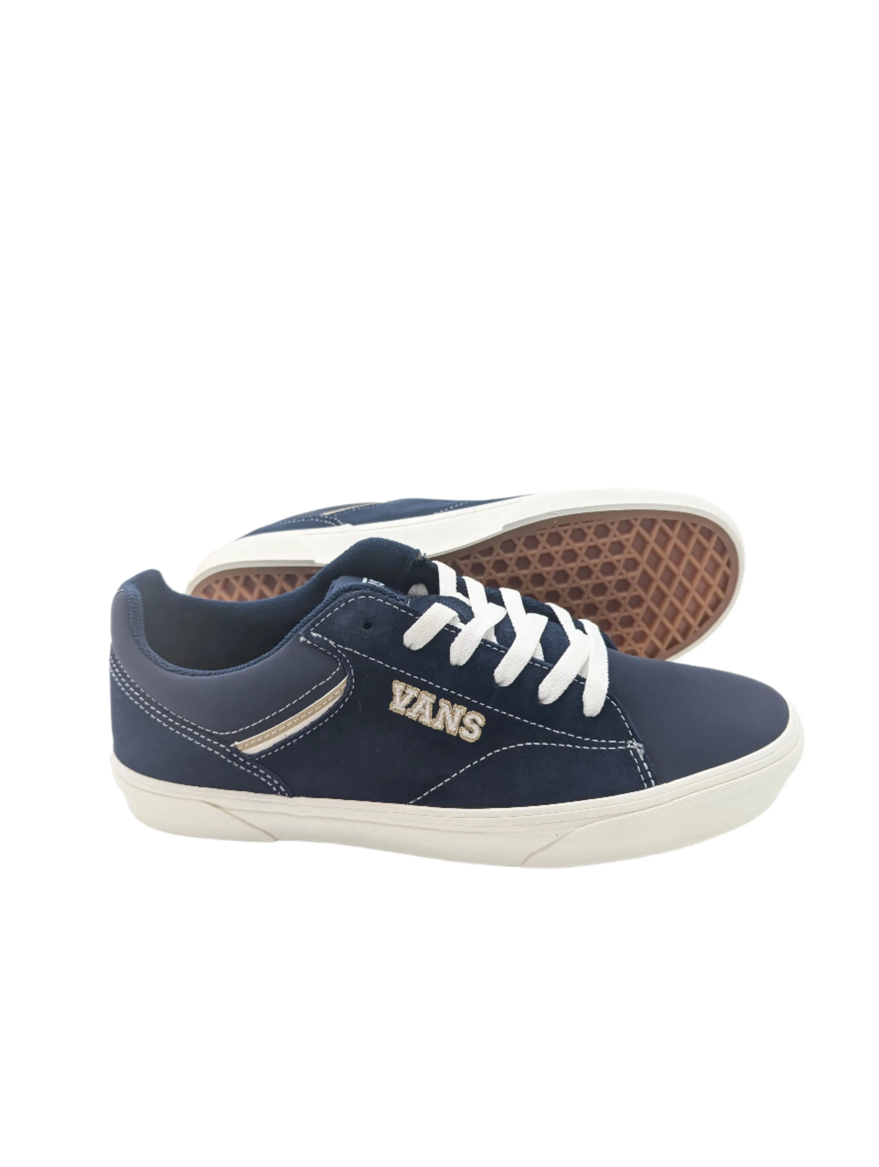 Seldan Sport Suede Dress Blue Trainer
