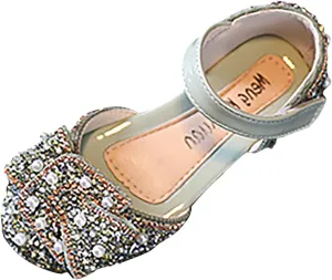sfdgfhyf Boys Solid Color Foot Warmer Fashion Spring Summer Girls Dance Shoes Princess Dress Performance (Green, 3 Big Kids)