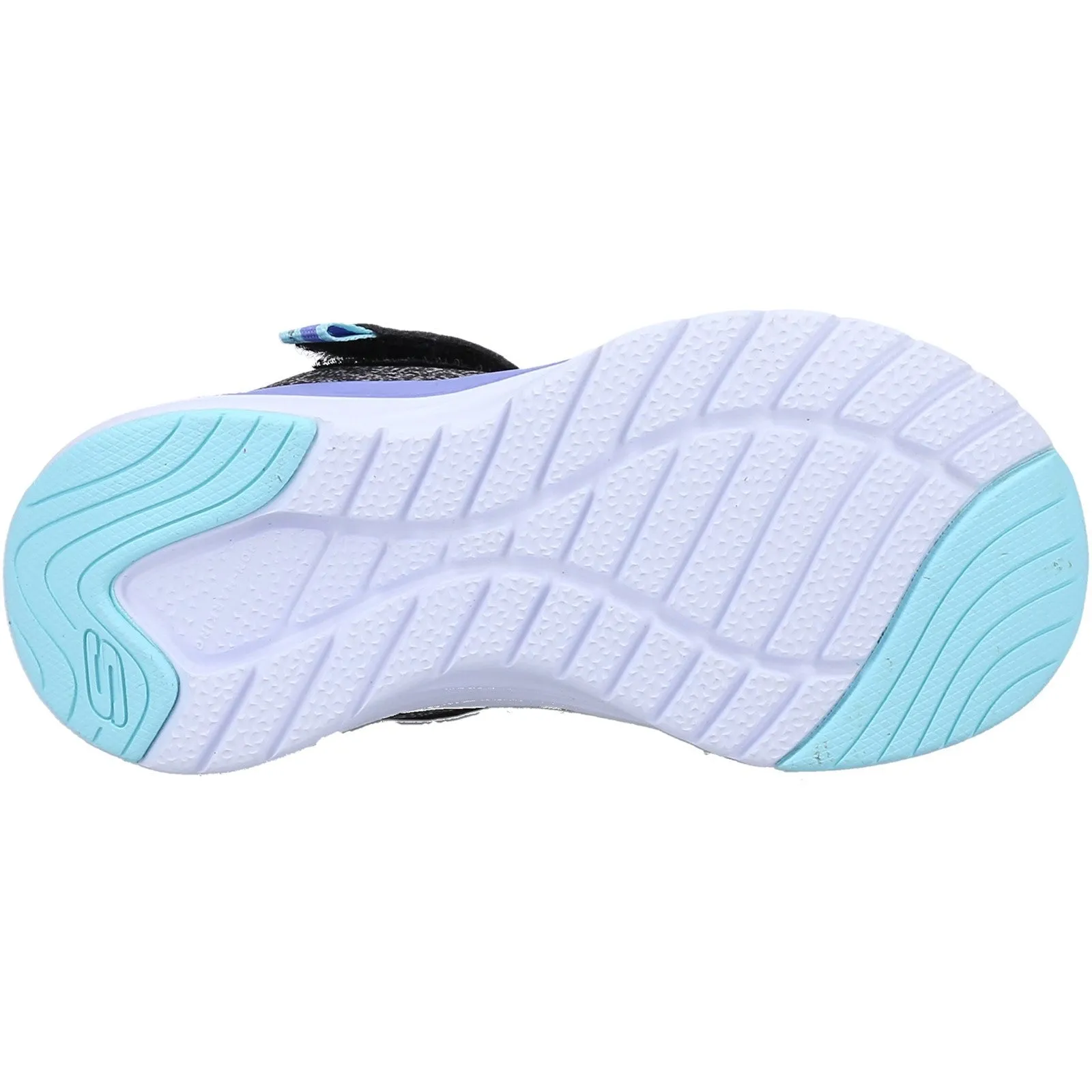 Skechers Girls Ultra Groove Aqua Jumper Trainers - Black