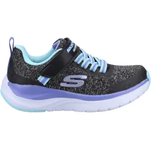 Skechers Girls Ultra Groove Aqua Jumper Trainers - Black