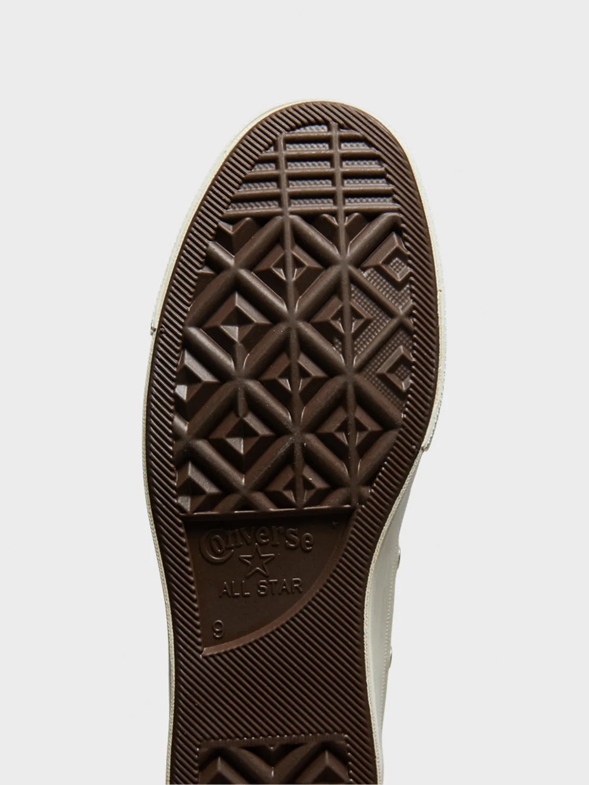 Small Heart High Top Sneakers in Beige