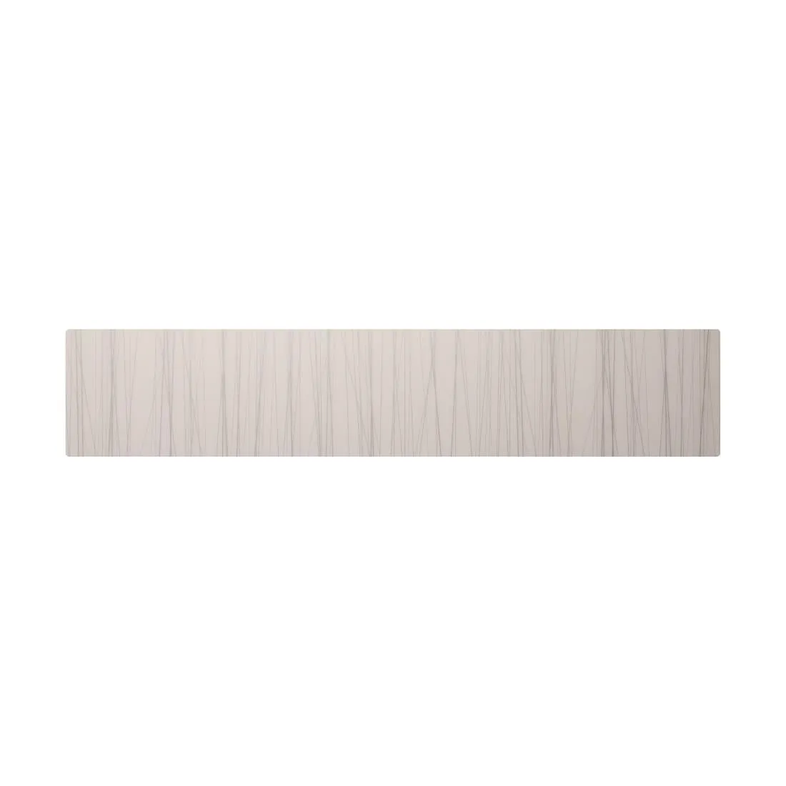 Steelite Modern Twist Silicone Table Runner Silver Stream 356x180mm(Box 3)(Direct) - VV3430