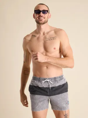 The Black and Silvers 5.5" (Retro Faded Swim)