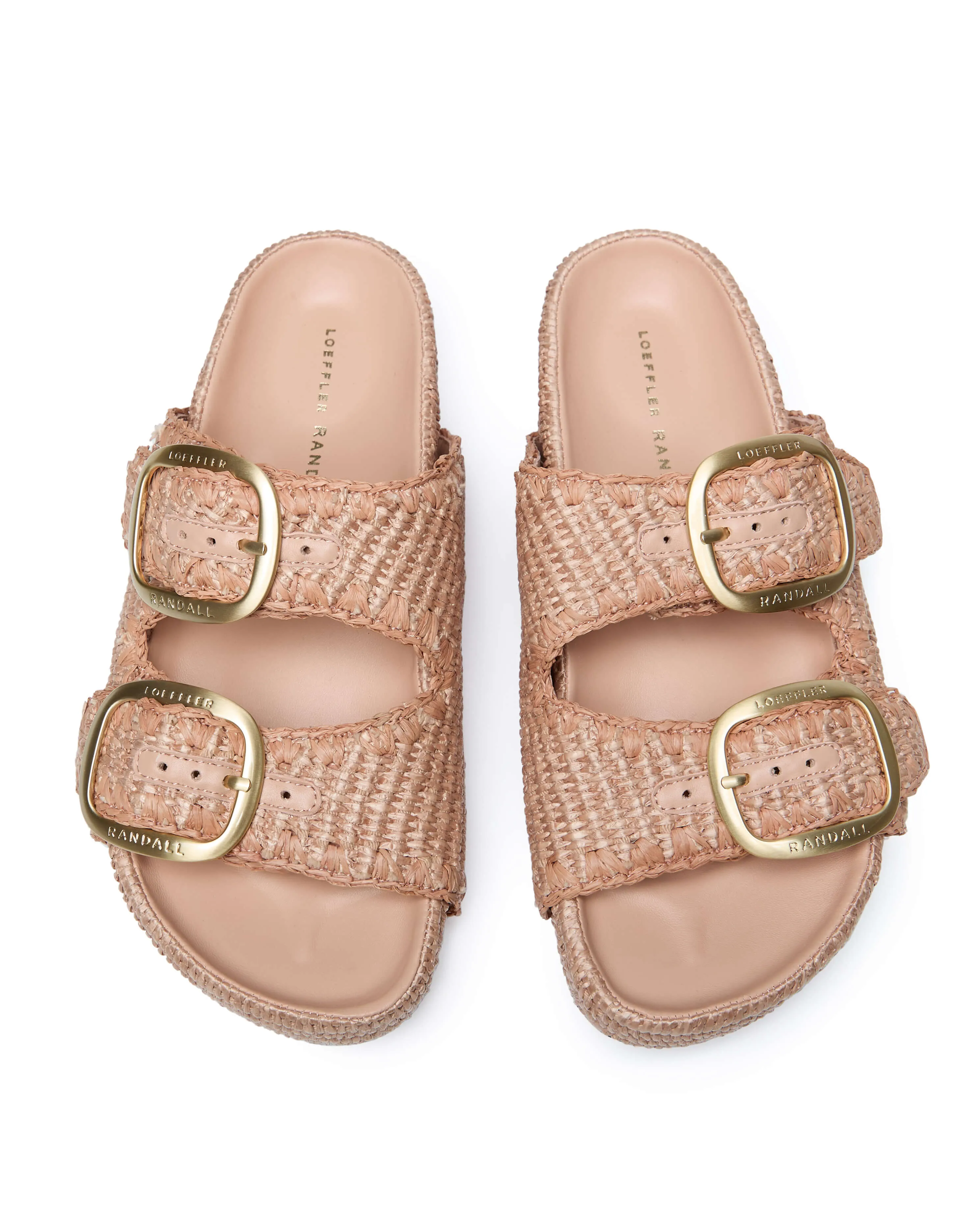 THEO TWO BAND SANDAL- BLUSH