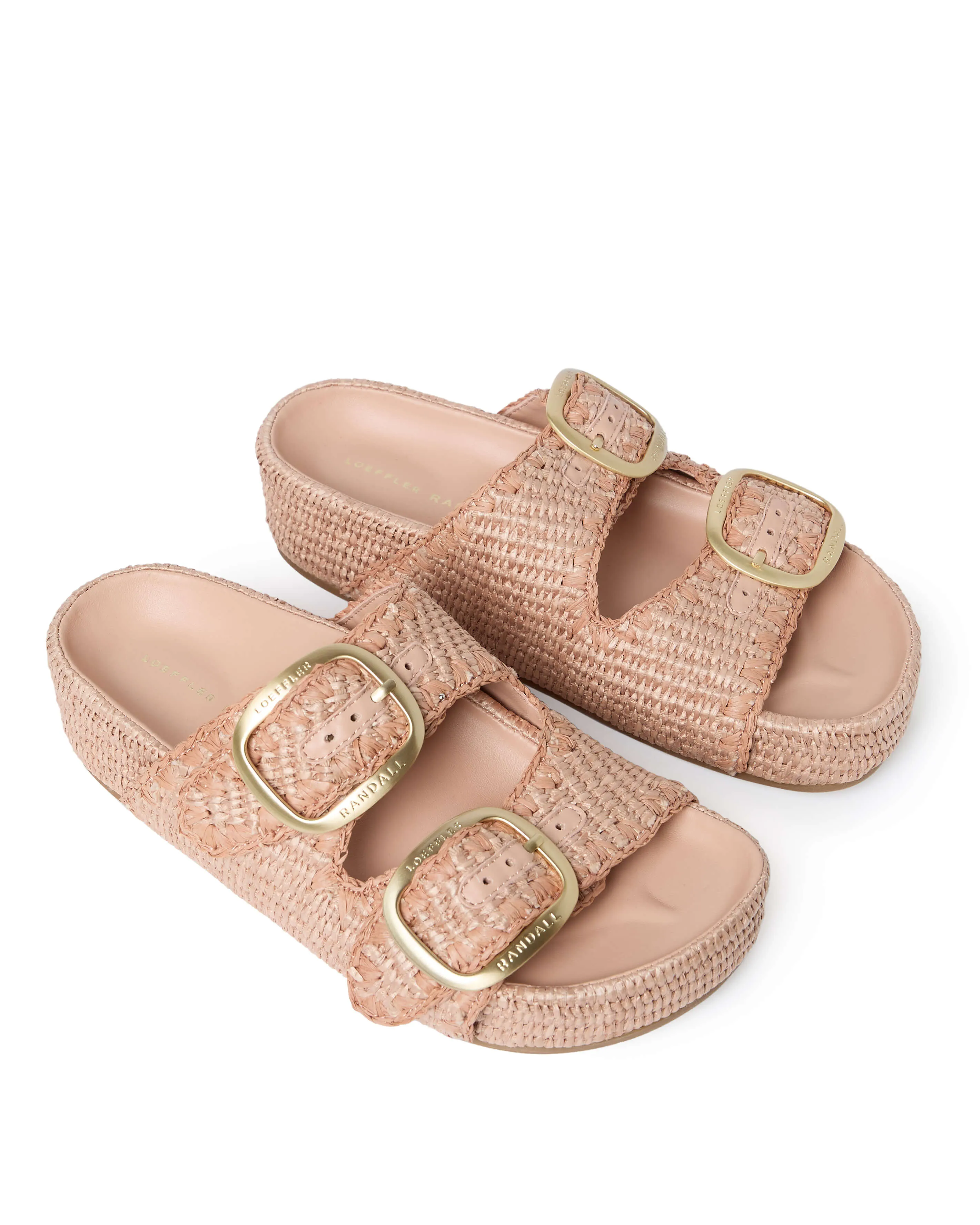 THEO TWO BAND SANDAL- BLUSH