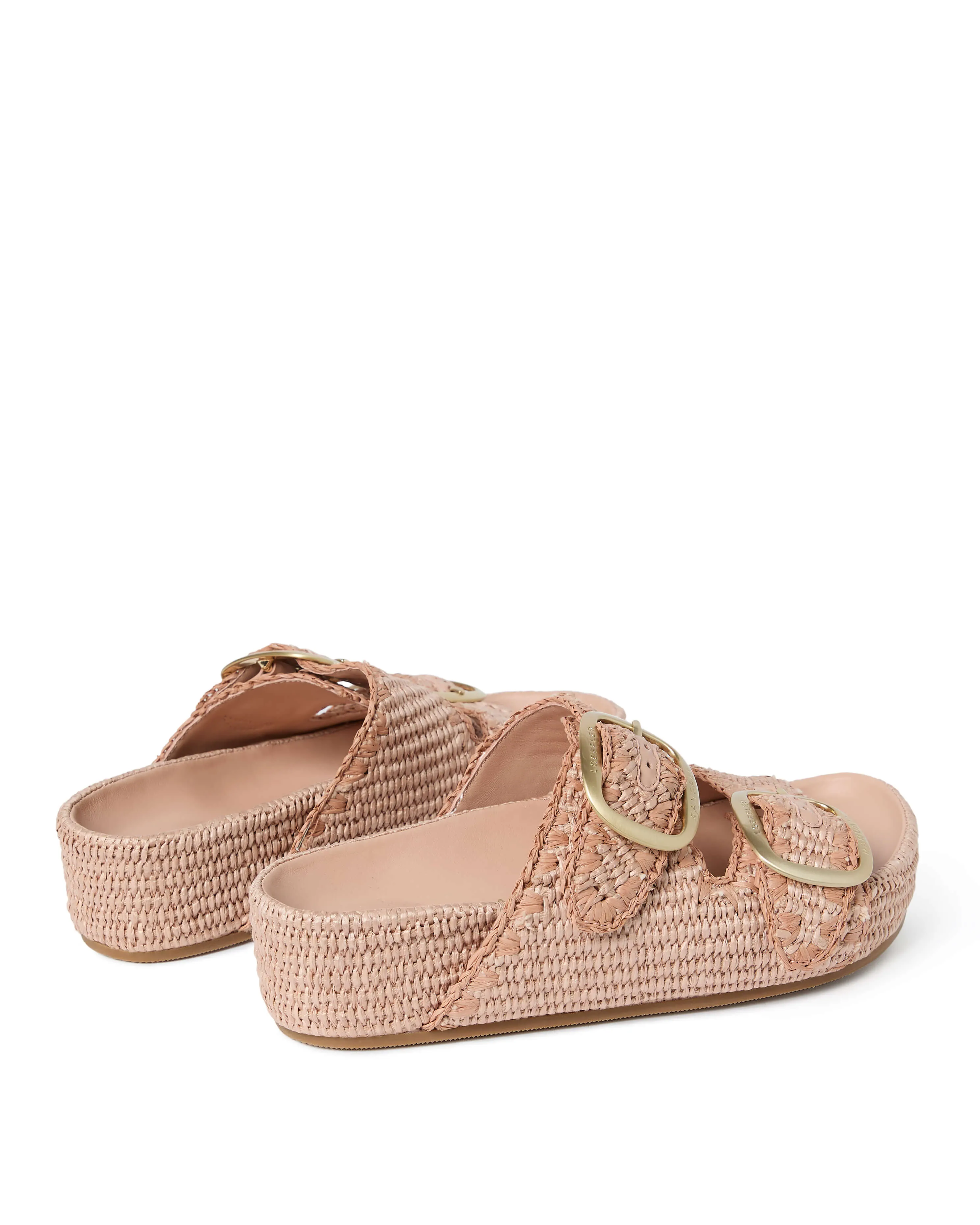 THEO TWO BAND SANDAL- BLUSH