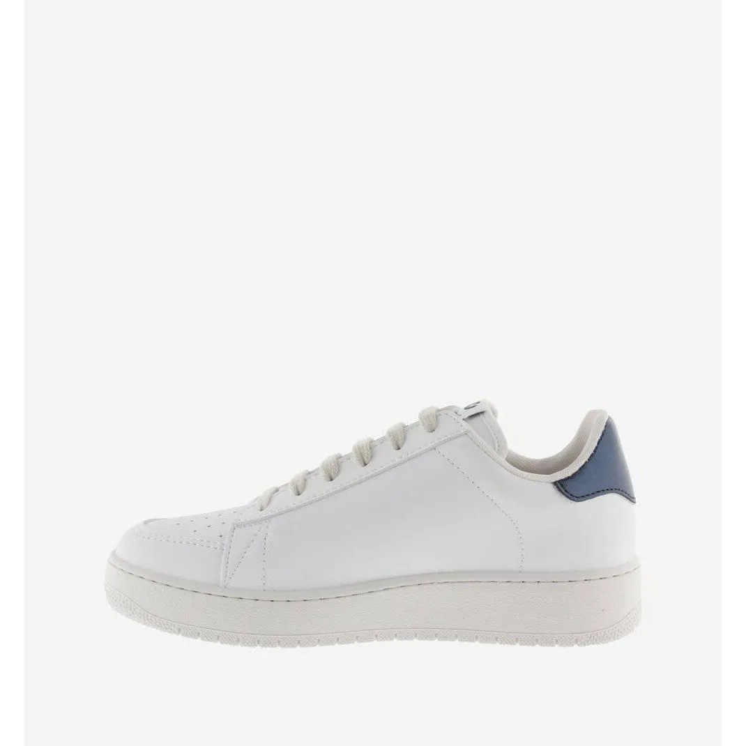Victoria 1258202 Madrid Ladies Spanish Marine Faux Leather Lace Up Trainers