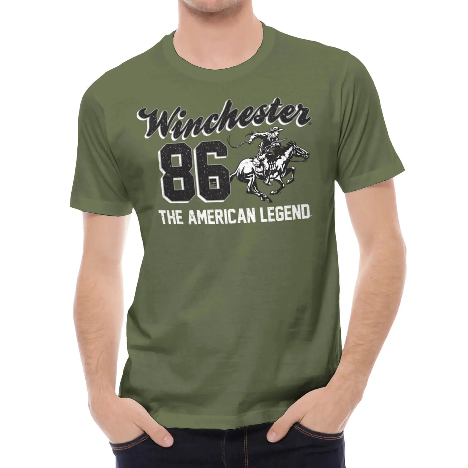 Winchester Classic -  1886 Rider - Short Sleeve T-Shirt