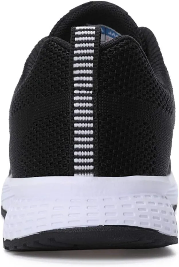 Women Sneakers Fashion Casual Canvas Fashion Casual Shoes Wedge Tennis Shoes for Women Black and White Loafers Women Shoes Slip On Sneakers Women Wide Width