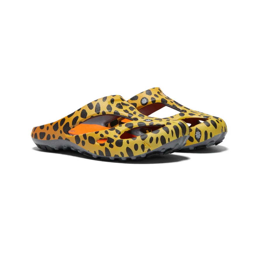 Women's Shanti Arts Clog  |  THC Cheetah Rainbow