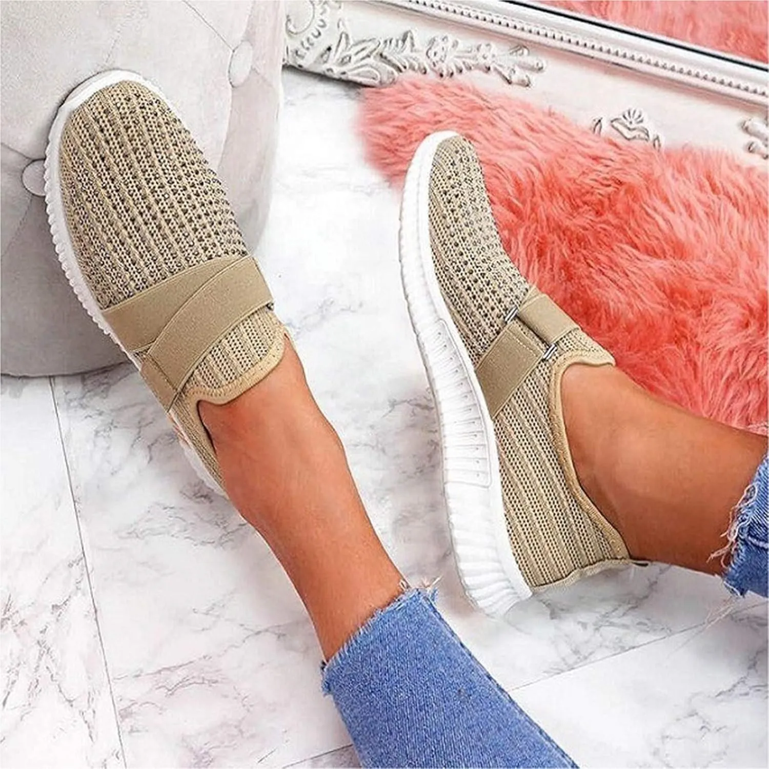 Womens White Tennis Shoes Leather Sneakers Casual Walking Shoes for Women Womans Tennis Shoes Black Women Loafers Canvas Sneakers for Women